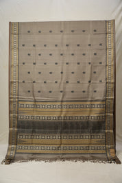 Grey Kanjivaram Silk Saree - SRGKSS594