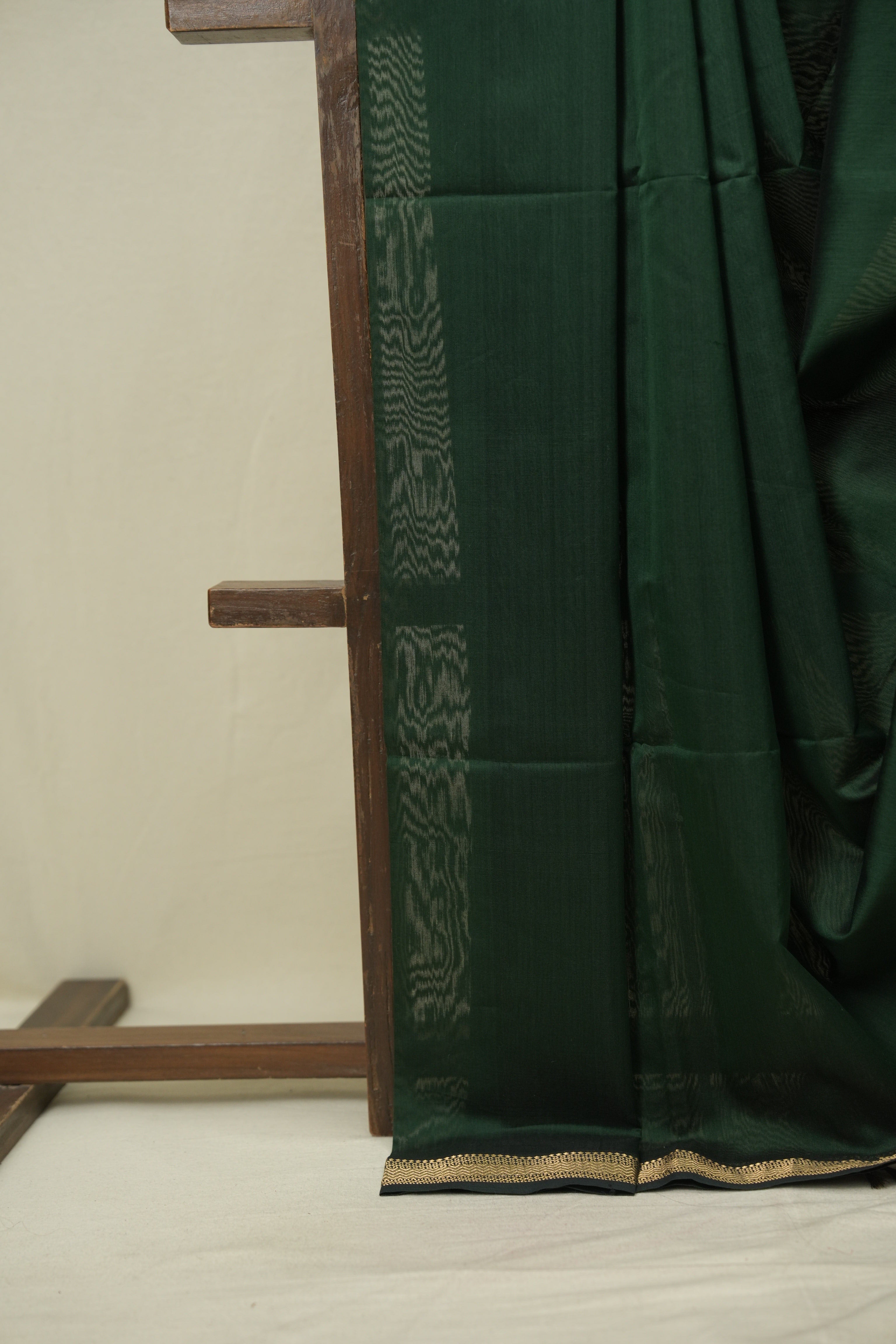 Green Maheshwari Saree - SRGMS1247