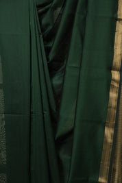 Green Maheshwari Saree - SRGMS1247