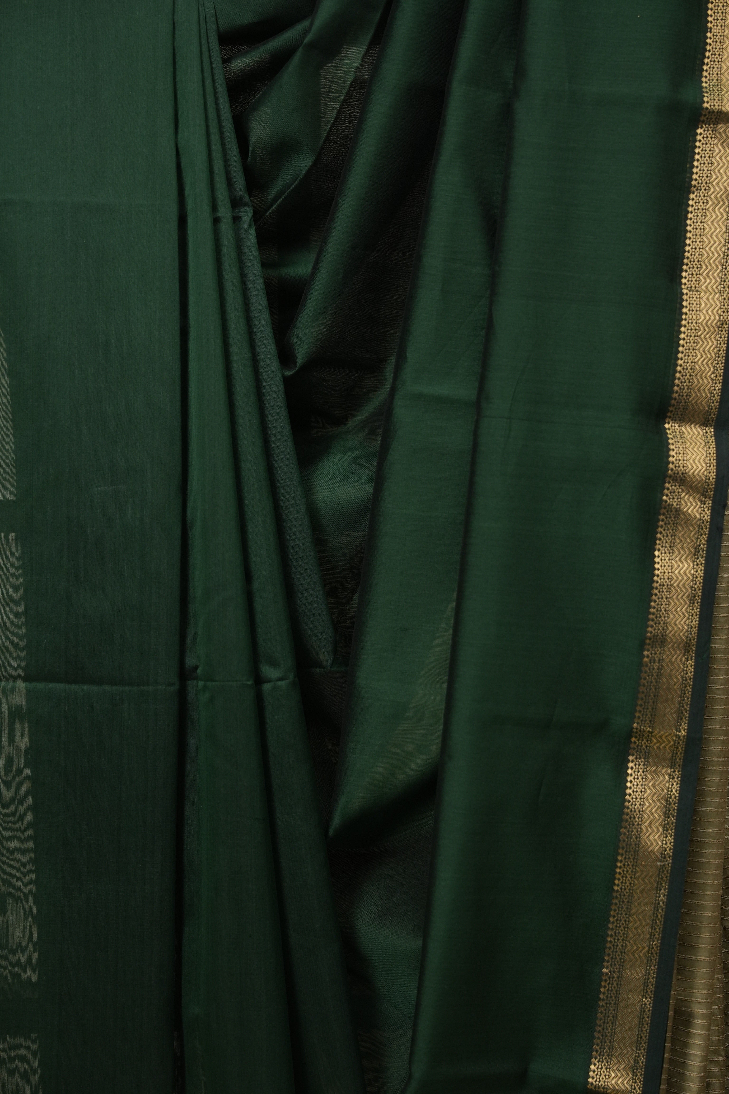 Green Maheshwari Saree - SRGMS1247