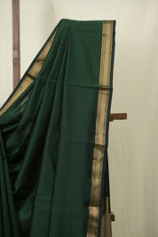 Green Maheshwari Saree - SRGMS1247
