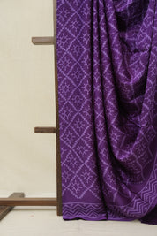 Purple HBP Modal Silk Saree - SRPMSS608