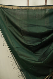 Green Maheshwari Saree - SRGMS1247