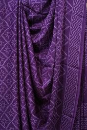 Purple HBP Modal Silk Saree - SRPMSS608