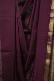 Wine Maheshwari Saree - SRWMS1254