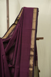 Wine Maheshwari Saree - SRWMS1254