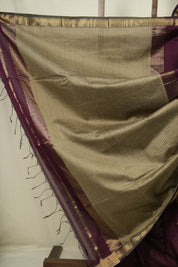 Wine Maheshwari Saree - SRWMS1254