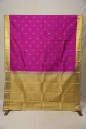 Rani Pink Kanjivaram Silk Saree - SRRPKSS1044