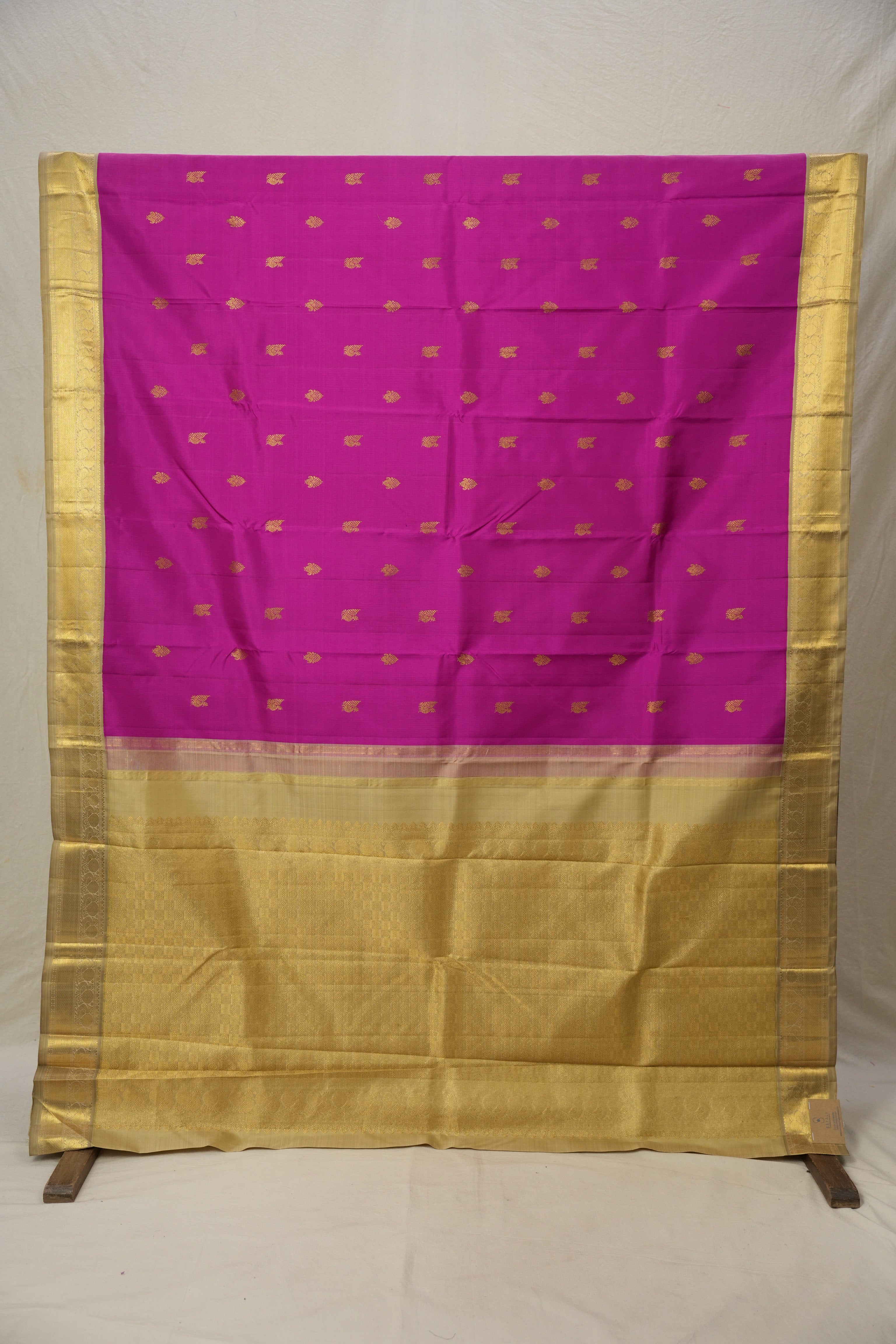 Rani Pink Kanjivaram Silk Saree - SRRPKSS1044