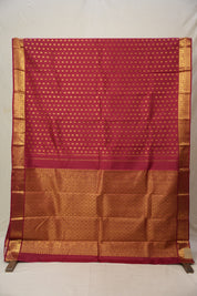 Maroon Kanjivaram Silk Saree - SRMKSS1045