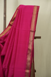 Rani Pink Maheshwari Saree - SRRPMS1248