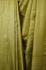 Mehendi Green Tussar Silk Saree - SRMGTSS1959
