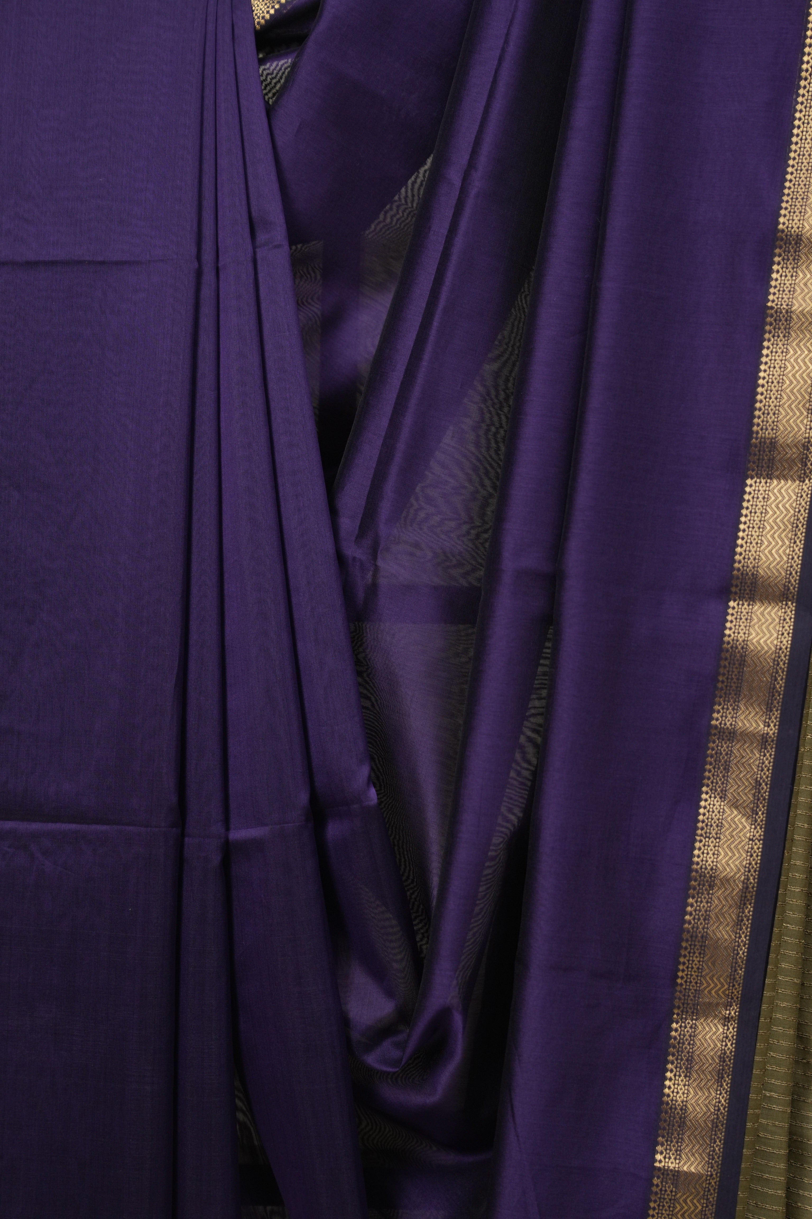 Purple Maheshwari Saree - SRPMS1252