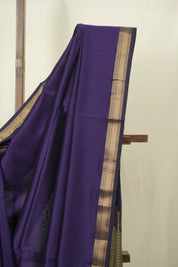 Purple Maheshwari Saree - SRPMS1252
