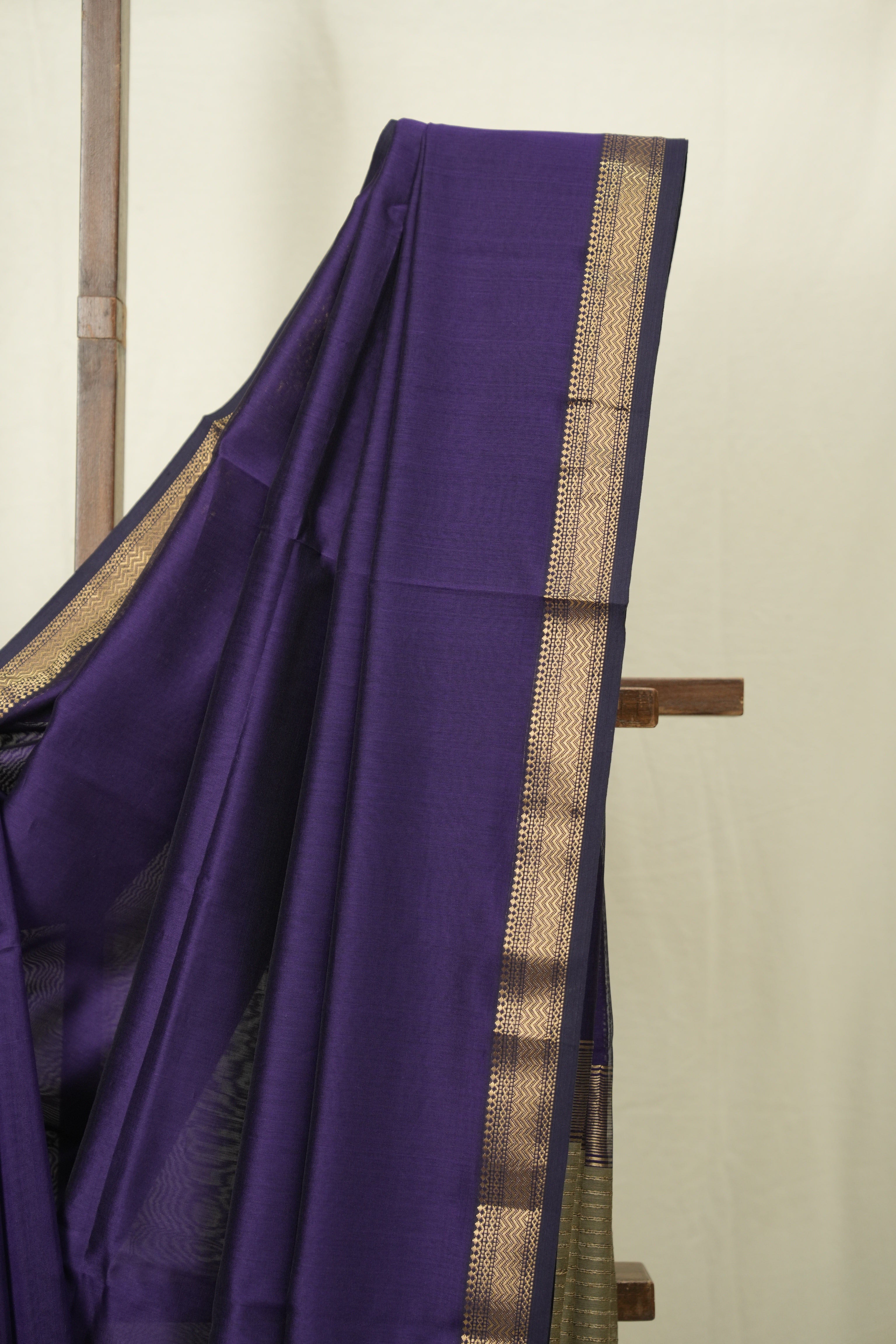 Purple Maheshwari Saree - SRPMS1252