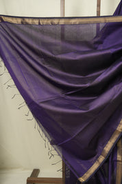 Purple Maheshwari Saree - SRPMS1252