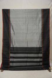 Grey Kanjivaram Silk Saree - SRGKSS60