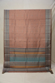 Brown Kanjivaram Silk Saree-SRBKSS577