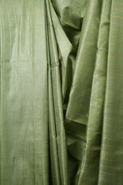 Green Tussar Silk Saree - SRGTSS1966