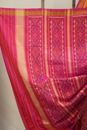 Orange Rajkot Patola Silk Saree - SRORPSS565