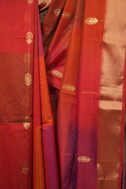 Multicolour Maheshwari Saree - SRMMS1274
