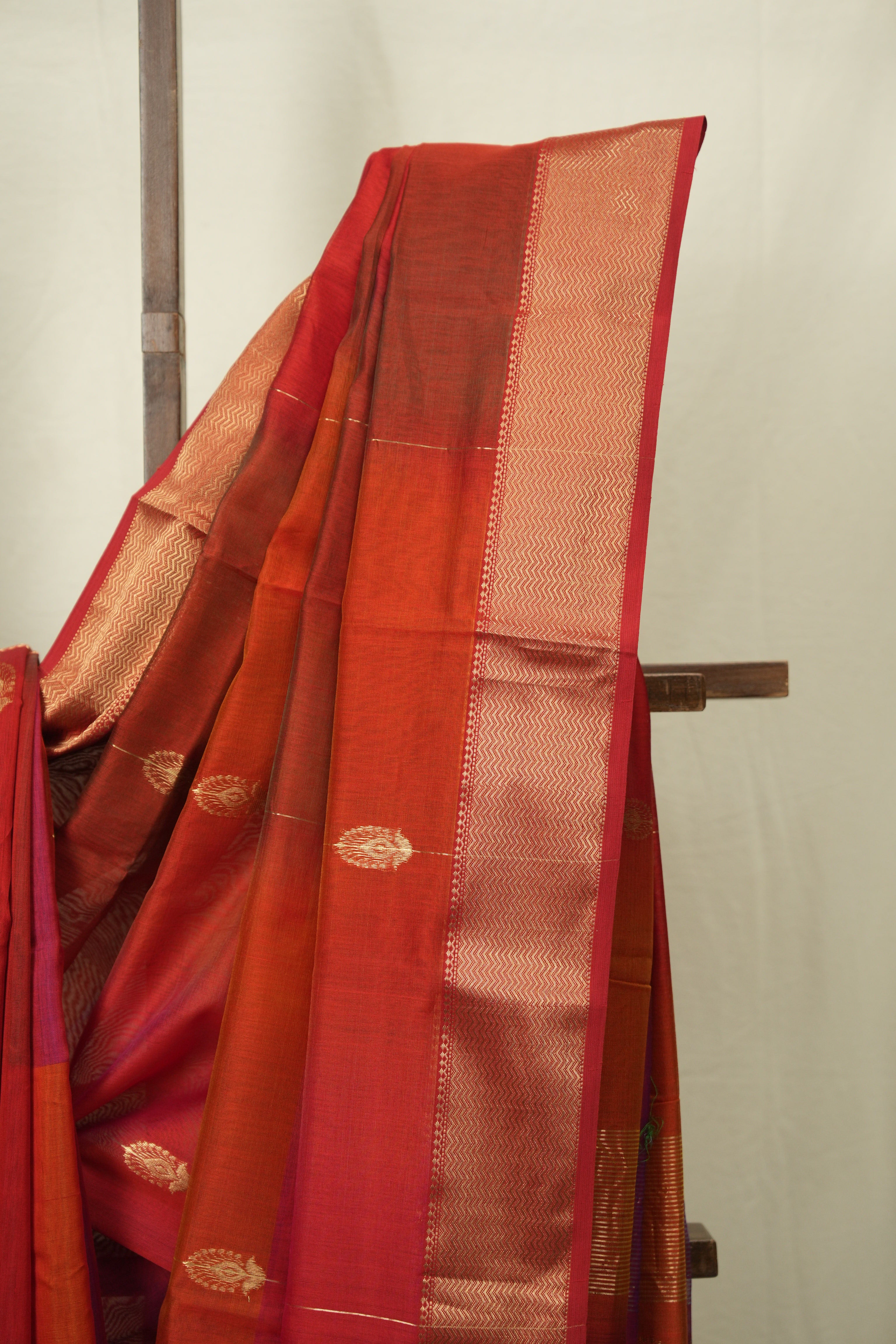 Multicolour Maheshwari Saree - SRMMS1274