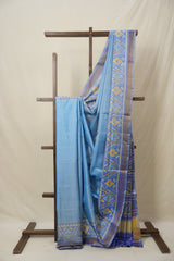 Deep Blue Rajkot Patola Silk Saree - SRDBRPSS568