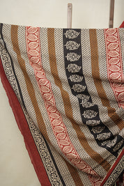 Maroon HBP Cotton Saree - SRMCS3023