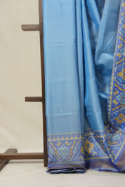 Deep Blue Rajkot Patola Silk Saree - SRDBRPSS568