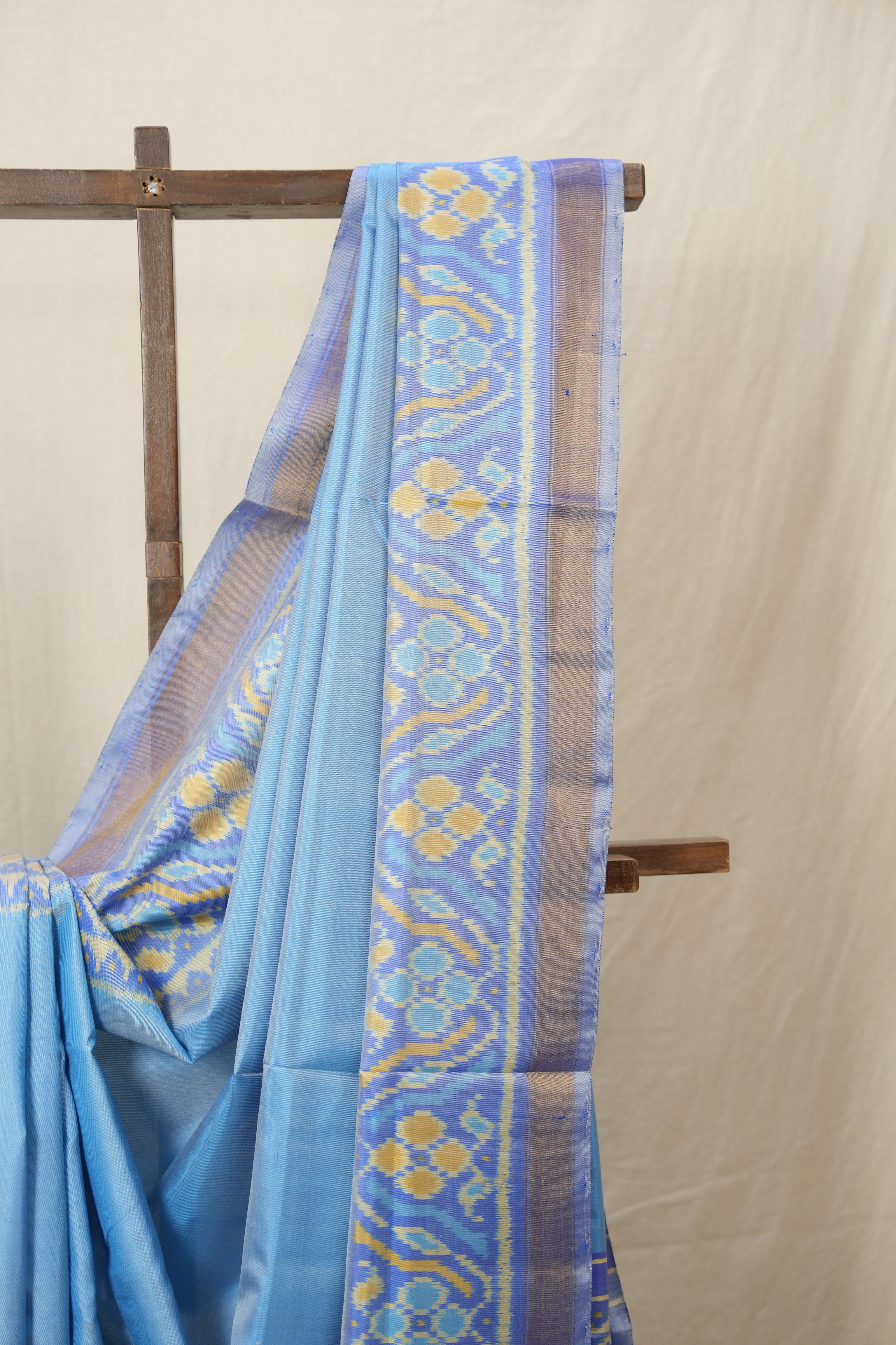 Deep Blue Rajkot Patola Silk Saree - SRDBRPSS568