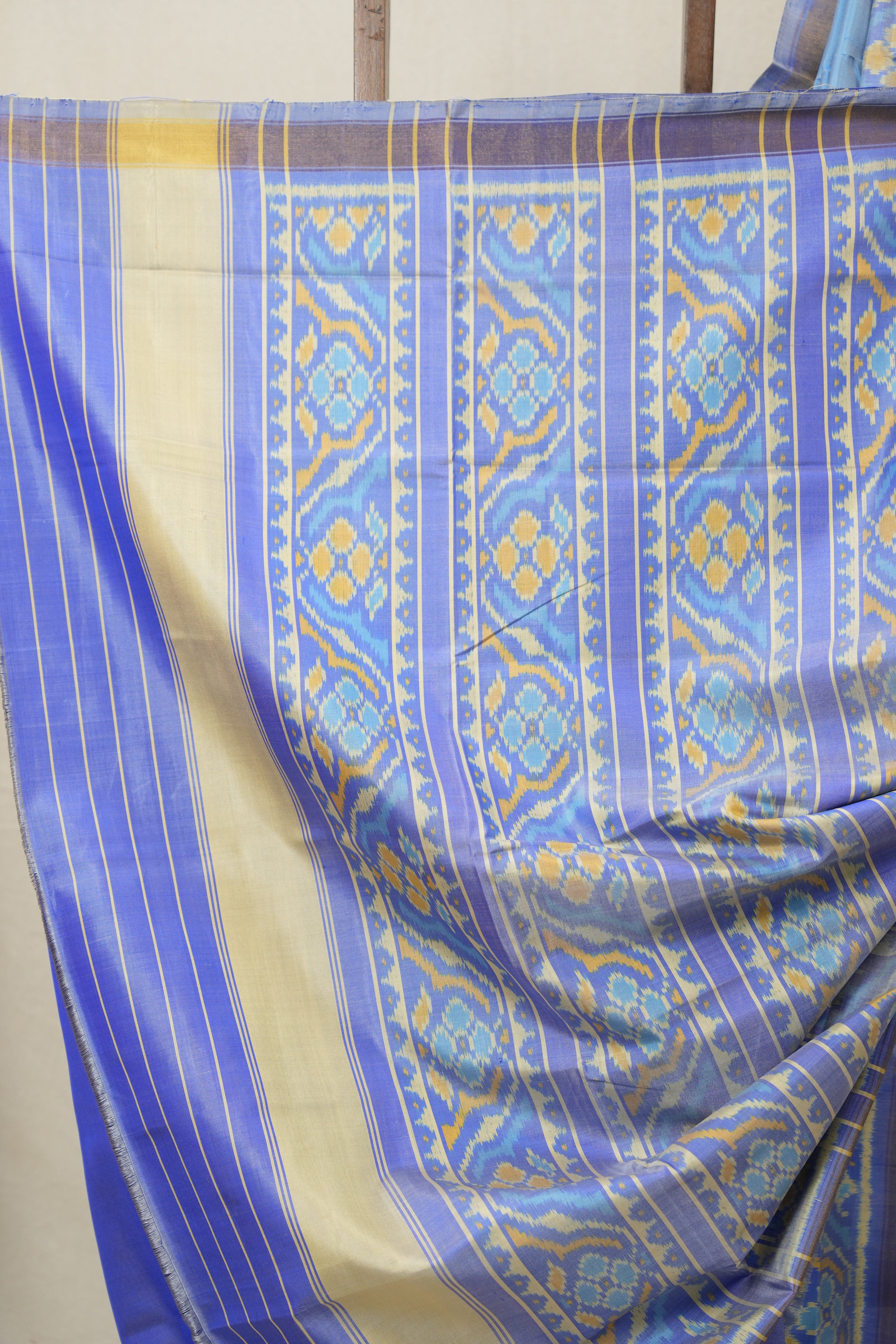 Deep Blue Rajkot Patola Silk Saree - SRDBRPSS568