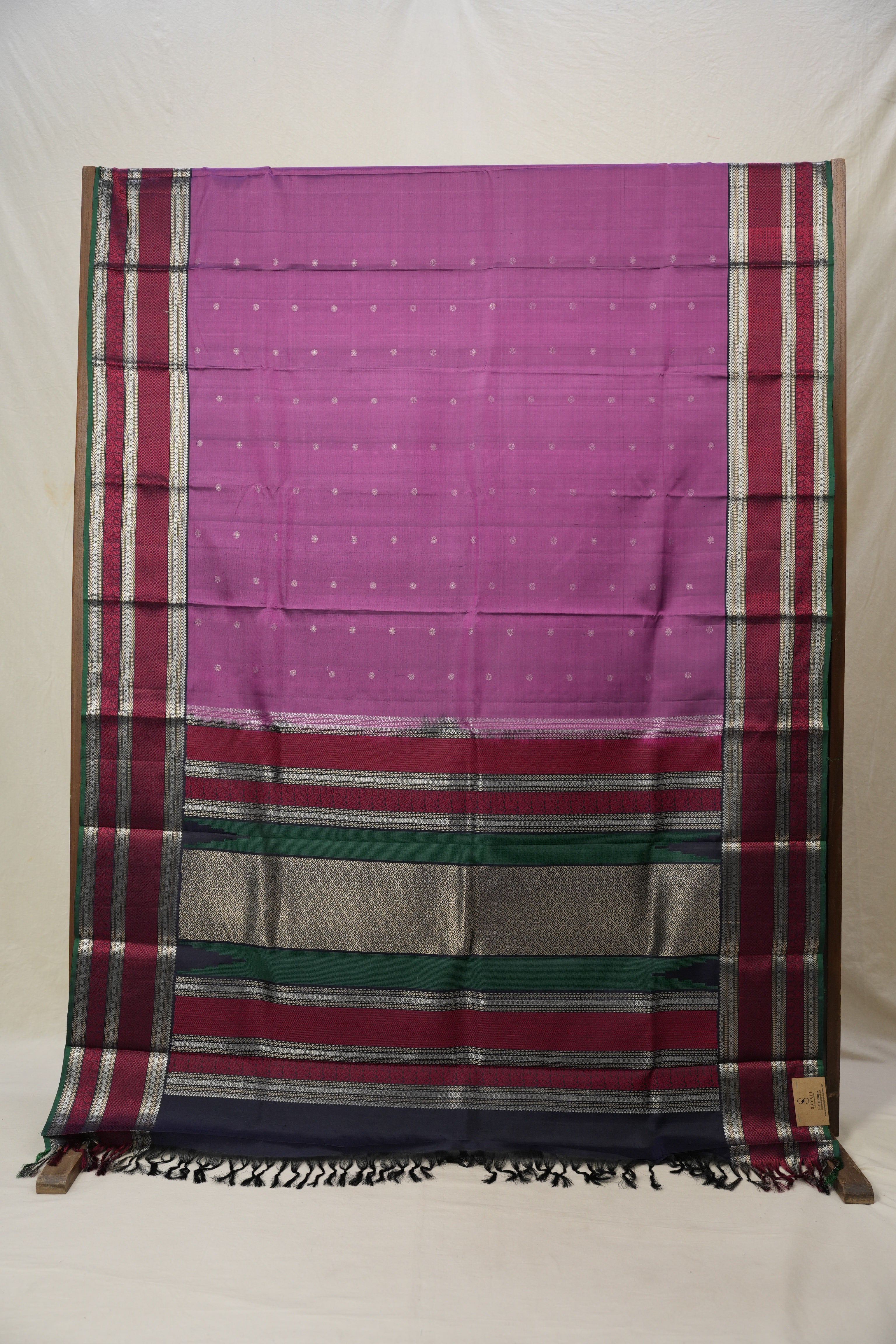 Purple Kanjivaram Silk Saree - SRPKSS869