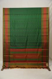 Green Kanjivaram Silk Saree - SRGKSS964