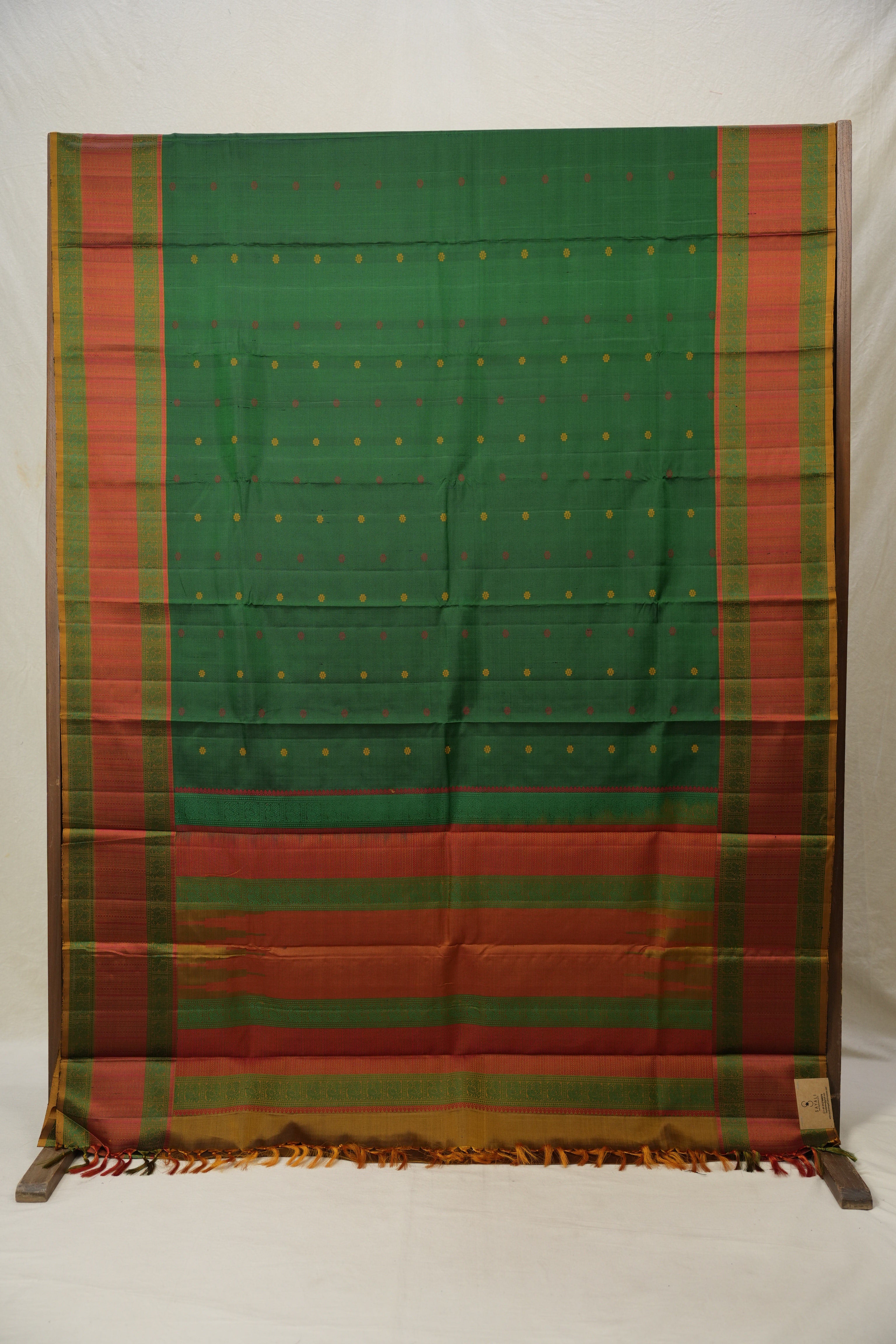 Green Kanjivaram Silk Saree - SRGKSS964