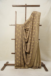 Bronze Brown HBP Modal Silk Saree - SRBBHBPMSS475