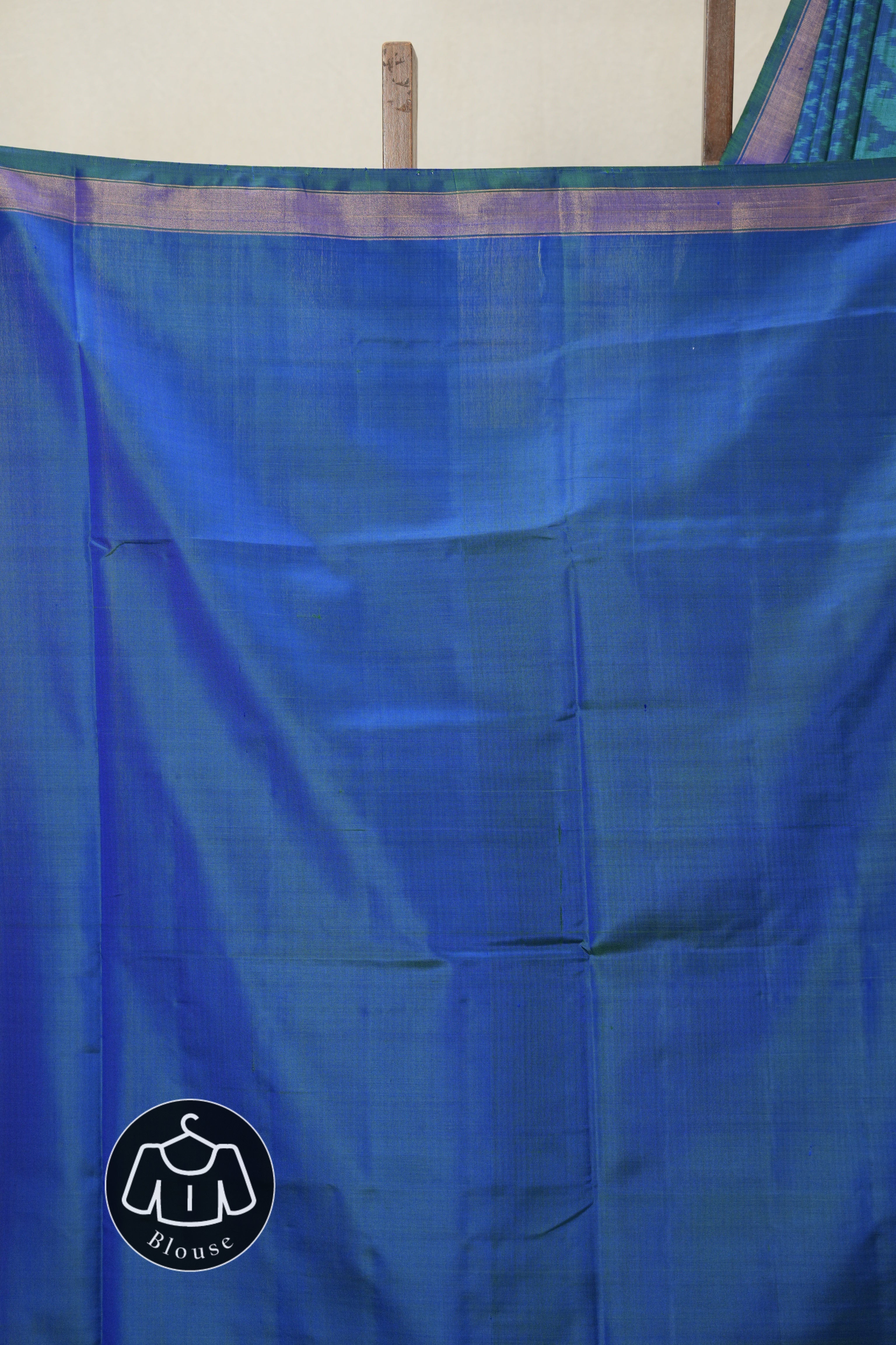 Blue Rajkot Patola Silk Saree - SRBRPSS566