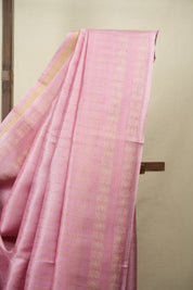 Baby Pink Tussar Silk Saree - SRBPTSS1962