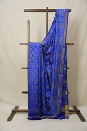 NavyBlue Rajkot Patola Silk Saree - SRNBRPSS570