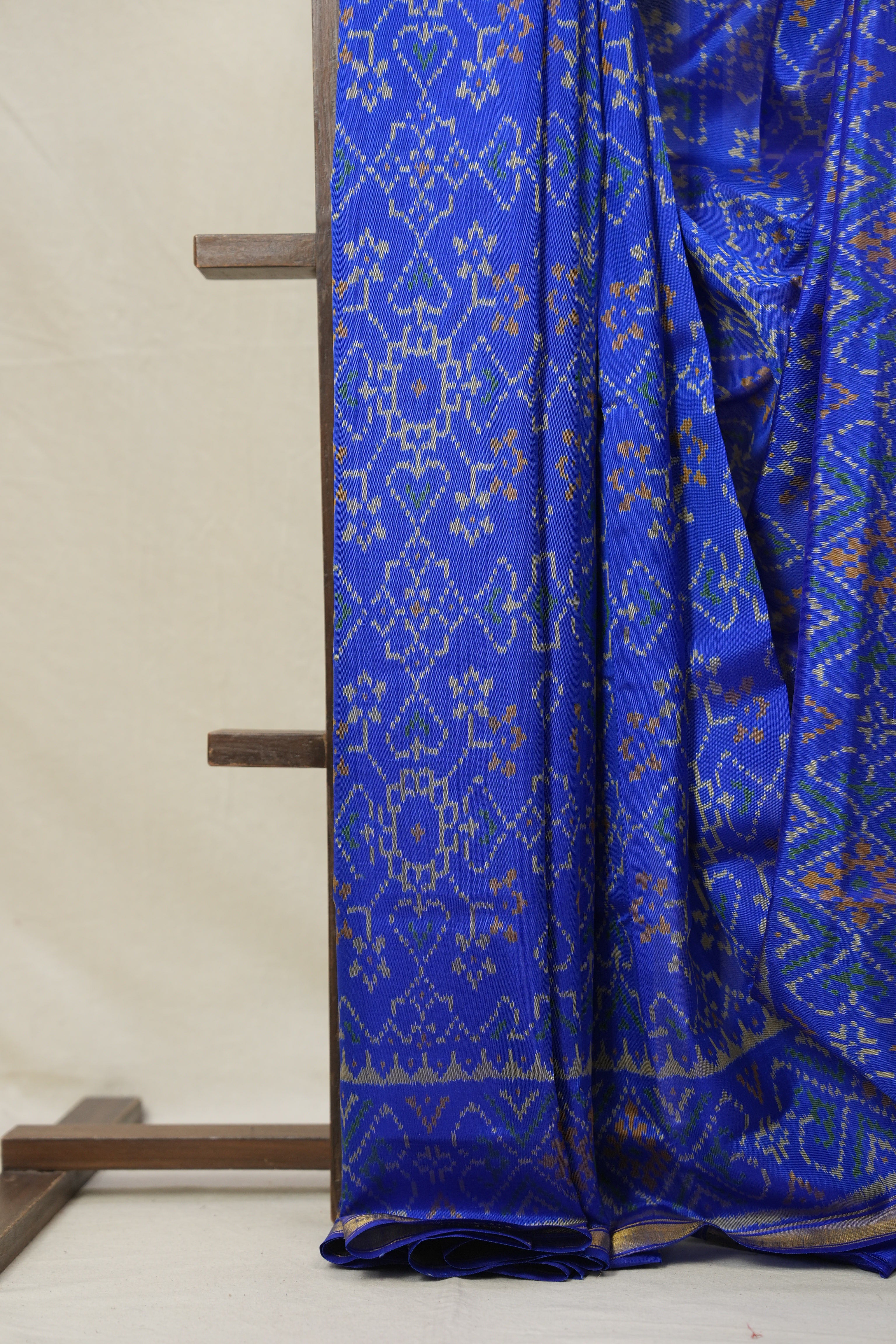 NavyBlue Rajkot Patola Silk Saree - SRNBRPSS570