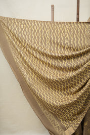 Bronze Brown HBP Modal Silk Saree - SRBBHBPMSS475