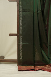 Green Maheshwari Saree - SRGMS1269