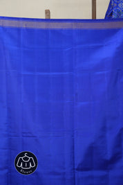 Bold Blue Rajkot Patola Silk Saree - SRBBRPSS569