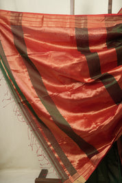 Green Maheshwari Saree - SRGMS1269