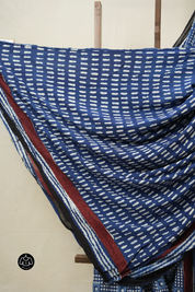 Navy Blue HBP Modal Silk Saree - SRNBHBPMSS469