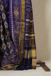 Voilet  Rajkot Patola Silk Saree - SRVRPSS575