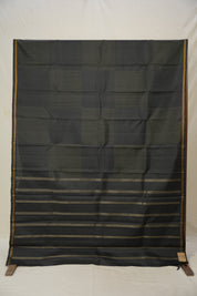 Black Kanjivaram Silk Saree - SRBKSS1038