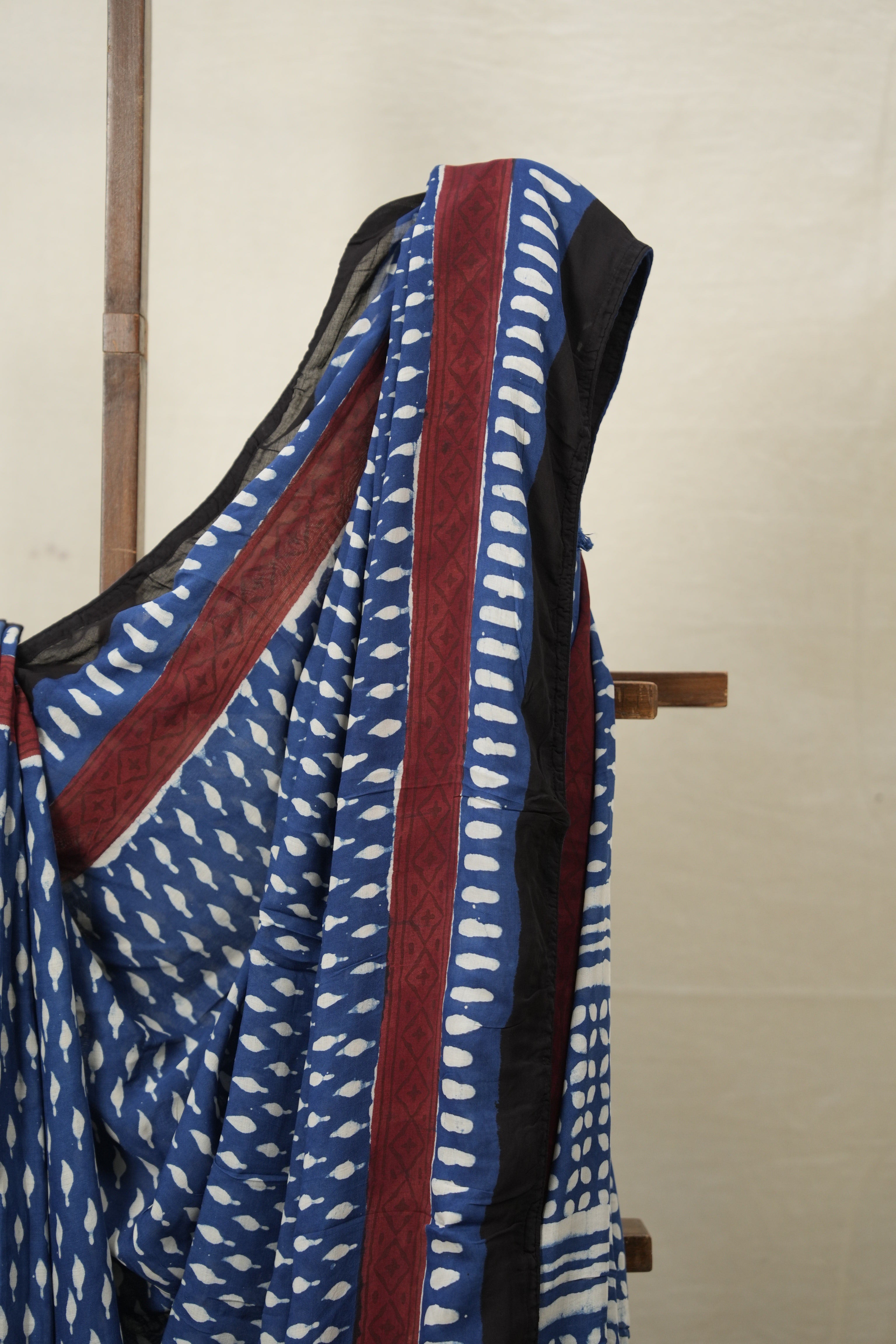 Indigo HBP Modal Silk Saree - SRIHBPMSS468
