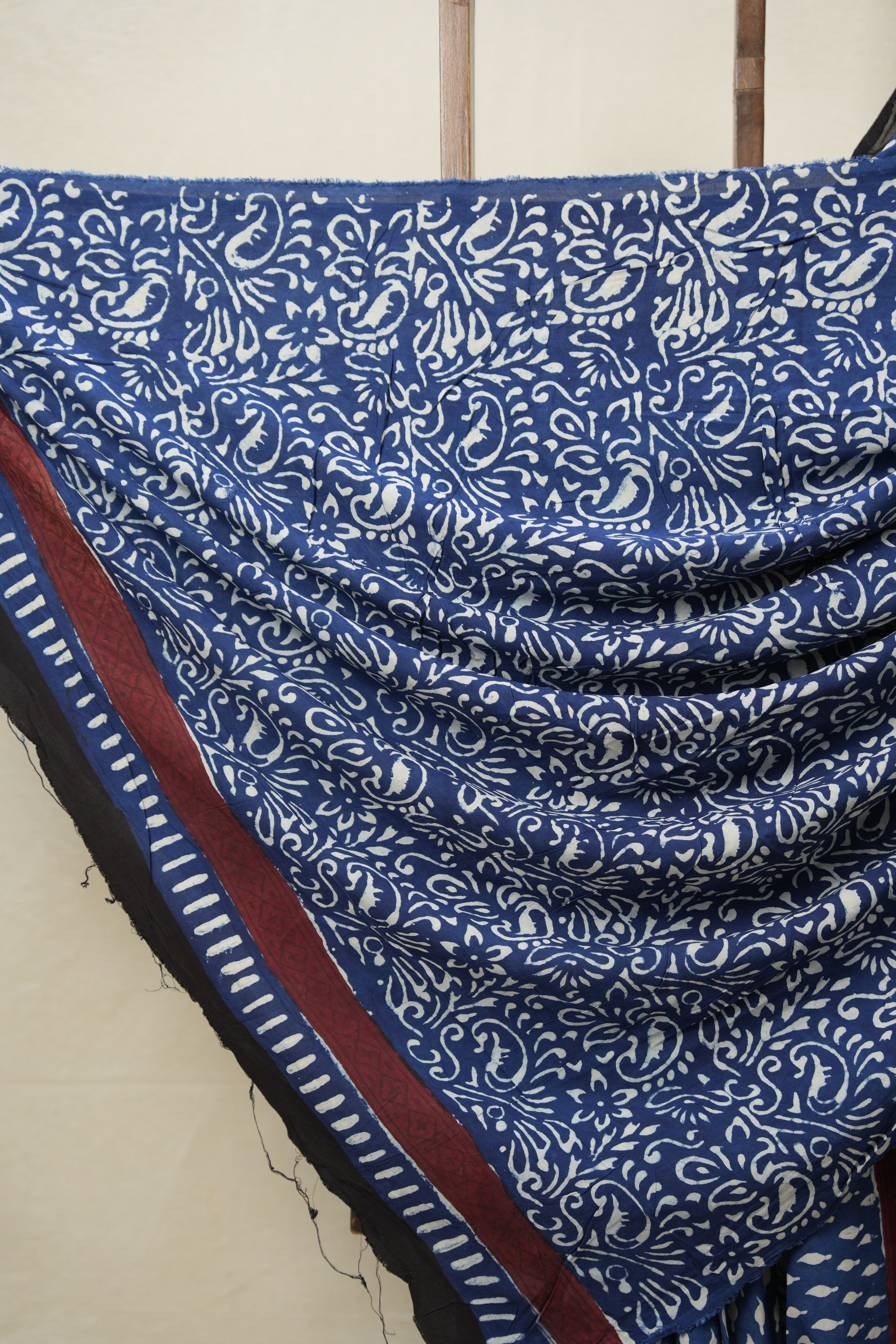 Indigo HBP Modal Silk Saree - SRIHBPMSS468