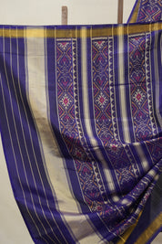 Voilet  Rajkot Patola Silk Saree - SRVRPSS575