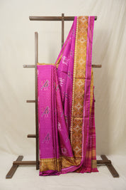 Pink Rajkot Patola Silk Saree - SRPRPSS576